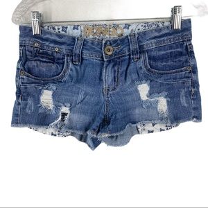 Bongo jeans shorts size 1